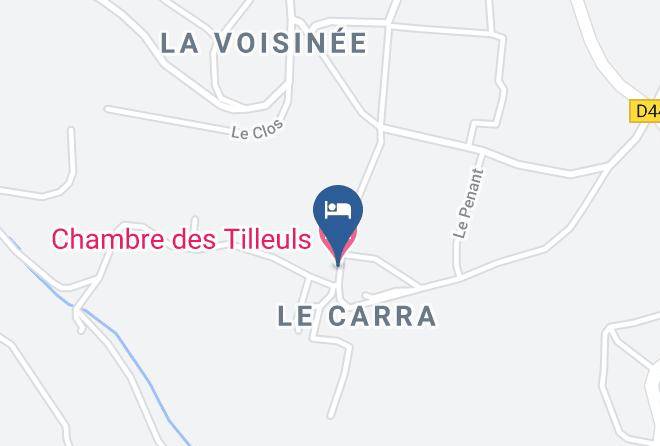 Rhone - Chambre Des Tilleuls Maps