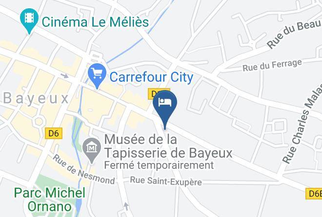 Calvados - Chambre Dhote En Famille Maps