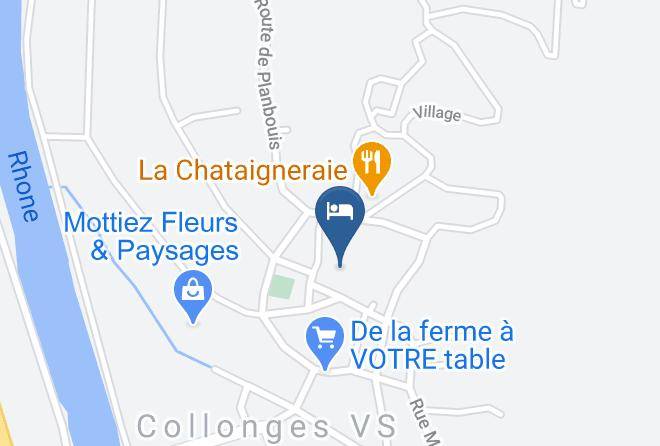 Saint Maurice - Chambre Dhotes Collonges Maps
