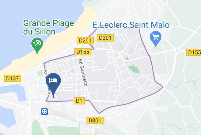 Ille Et Vilaine - Chambre Dhotes Dans Maison Conviviale A St Malo Maps