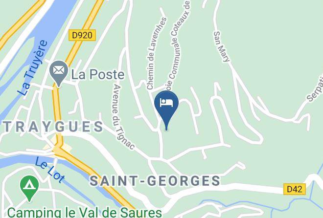 Aveyron - Chambre Dhotes Le Clos Saint Georges Maps