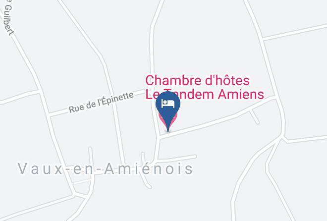 Somme - Chambre Dhotes Le Tandem Amiens Maps