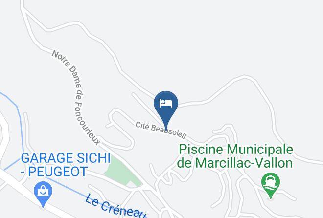 Aveyron - Chambre Dhotes Marcillac Vallon Les Carlines Maps