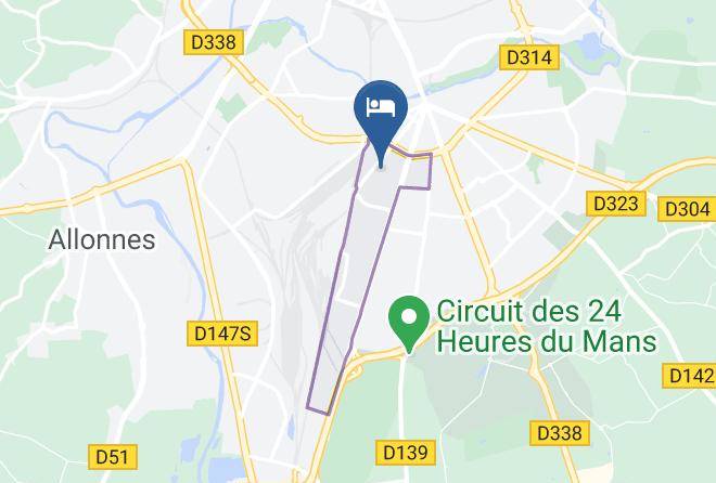 Sarthe - Chambre Donnant Sur Le Jardin Maps