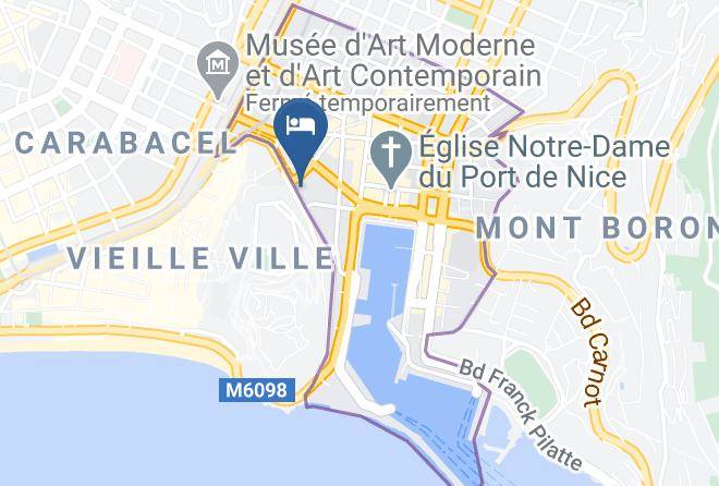 Maritime Alps - Chambre Entre Port & Vieux Nice Maps