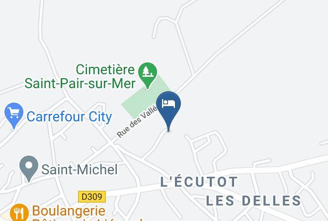 Manche - Chambre Et Petit Dejeuner Pres De La Mer Maps