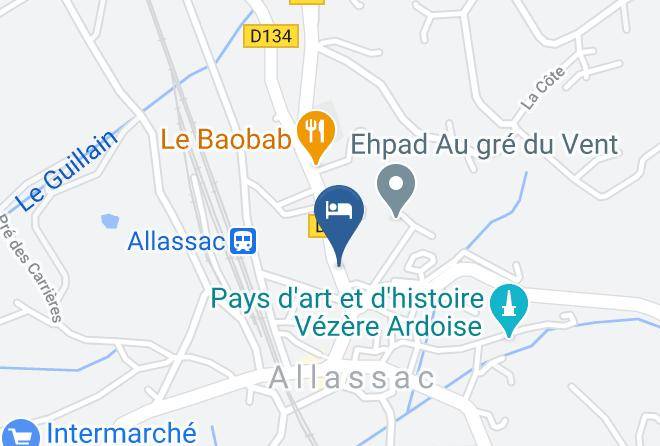 Correze - Chambre Et Table D'hotes Familiale Pomme Et Ardoise Maps