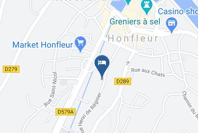 Calvados - Chambre Hote Centre Ville Honfleur Maps