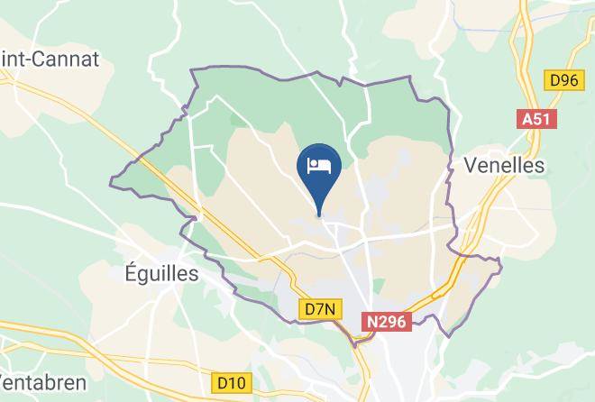 Bouches Du Rhone - Chambre Hotes Les Sources Aix En Provence Gite Maps