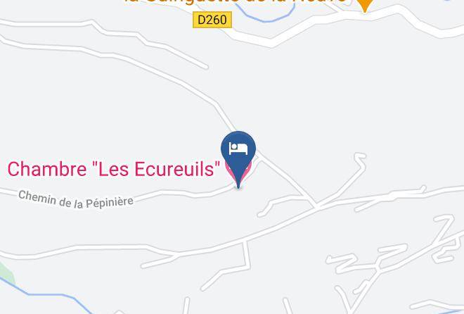 Ardeche - Chambre Les Ecureuils Maps