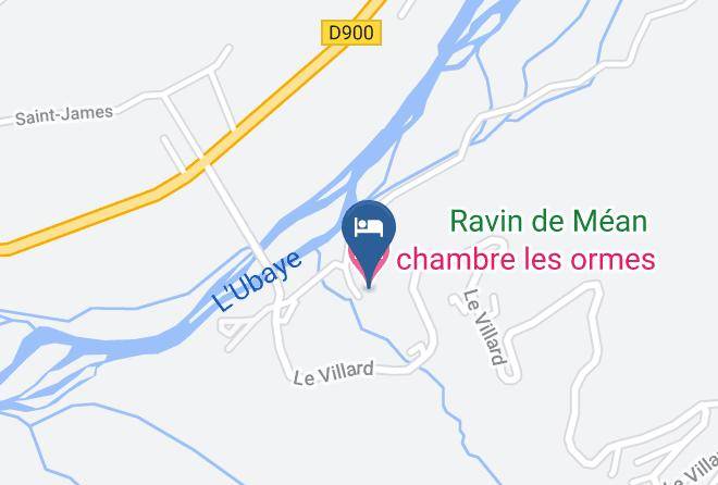 Alpes De Haute Provence - Chambre Les Ormes Maps