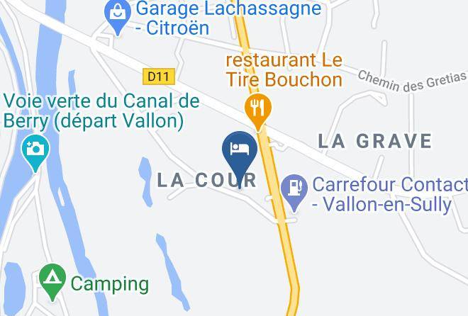 Allier - Chambre Odyssee Maps