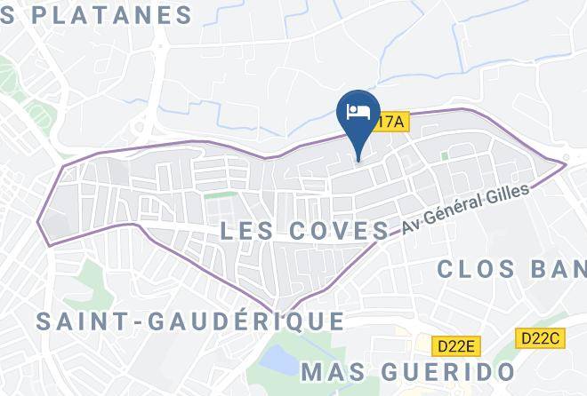 Pyrenees Orientales - Chambre Perpignan Las Cobas Maps