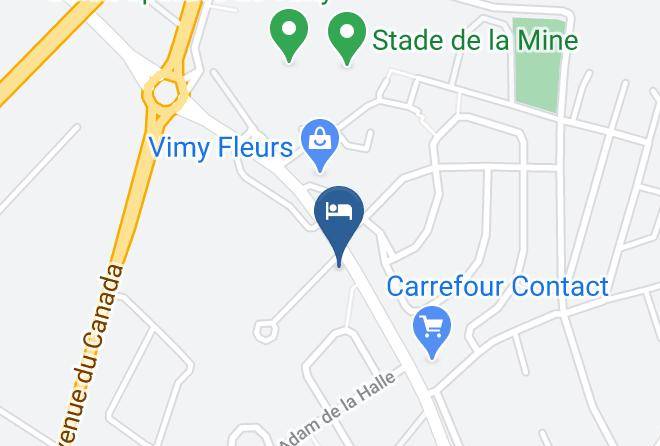 Pas De Calais - Chambre Plein Comfort Maps