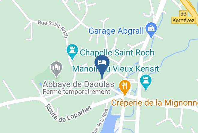 Finistere - Chambre Rue Historique Maps
