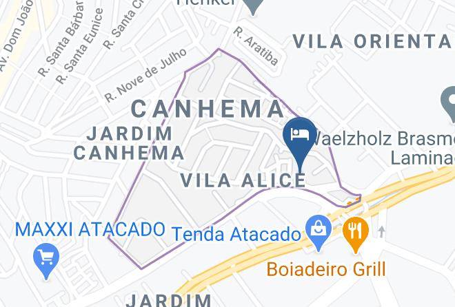 Diadema - Chambre's Motel Maps