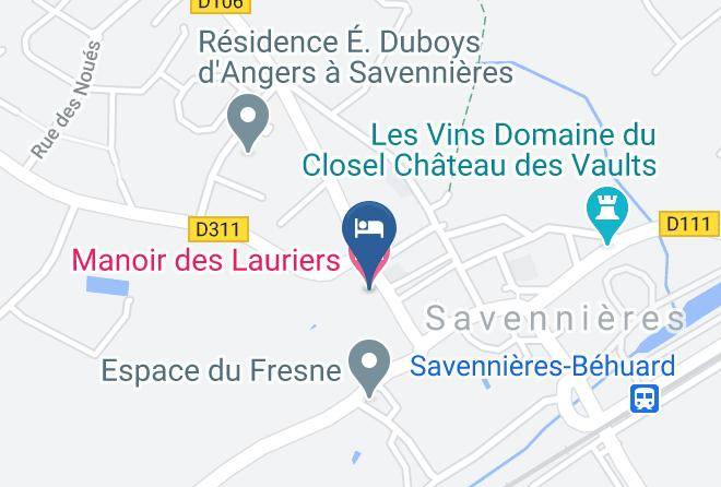Maine Et Loire - Chambre Sur Jardin A La Francaise Maps