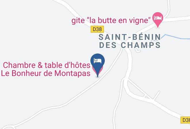 Nievre - Chambre & Table D'hotes Le Bonheur De Montapas Maps