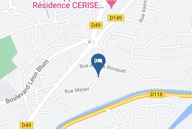Aude - Chambre Vue Imprenable Sur Cite Maps