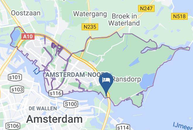 Amsterdam - Bed In Boat Amsterdam Maps