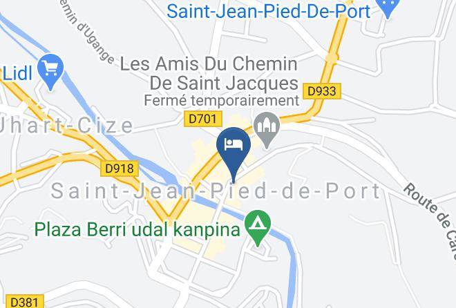 Pyrenees Atlantiques - Chambres A Louer Simonenia Maps