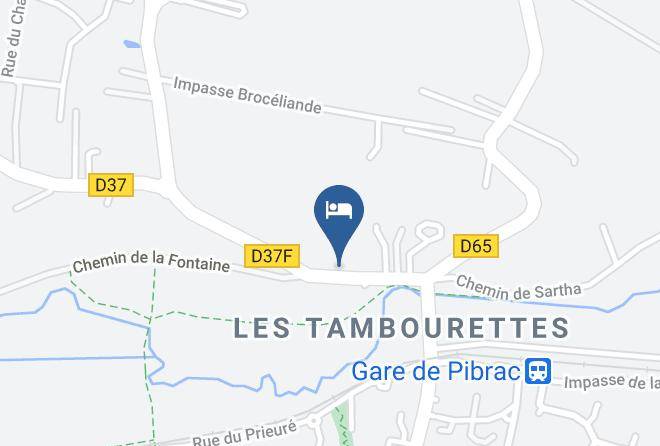 Haute Garonne - Chambres A Pibrac Maps
