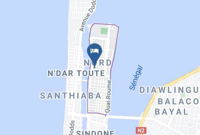 Rao - Chambres Climatisees En Ville Maps