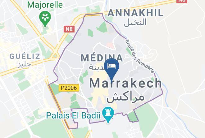 Marrakesh - Chambres D'amis Maps