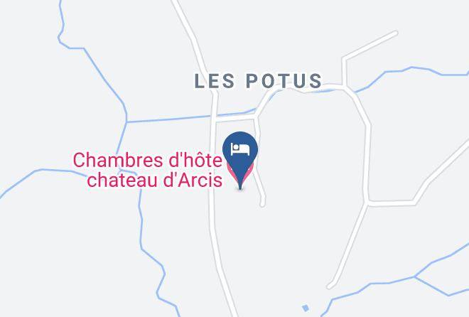 Haute Loire - Chambres D'hote Chateau D'arcis Maps