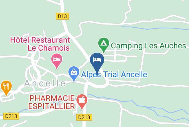 Hautes Alpes - Chambres D'hote Edelweiss Maps