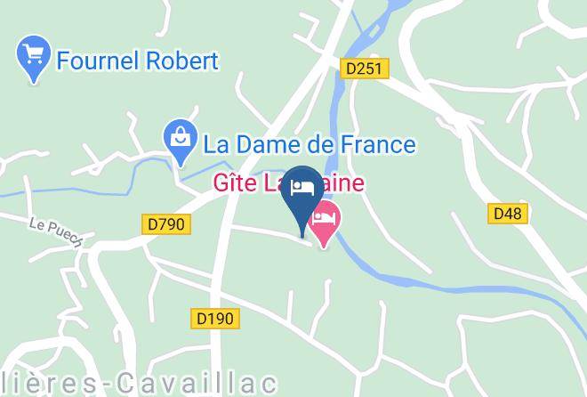 Gard - Chambres D'hote En Cevennes Maps