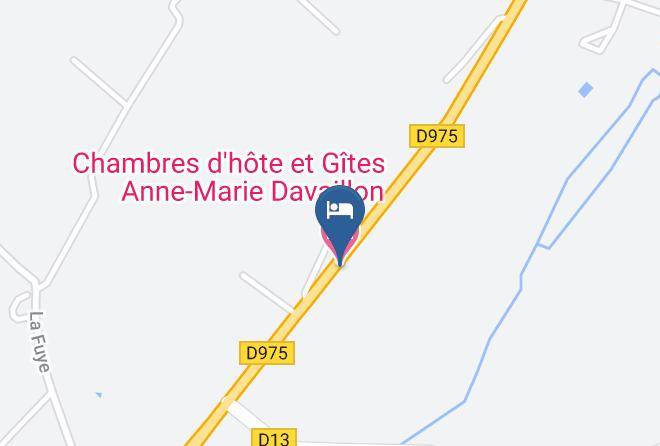 Chambres D'hote Et Gites Anne Marie Davaillon Map