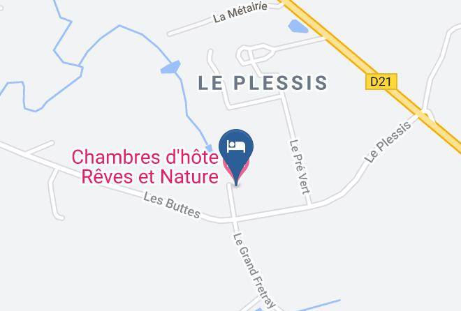 Mayenne - Chambres D'hote Reves Et Nature Maps