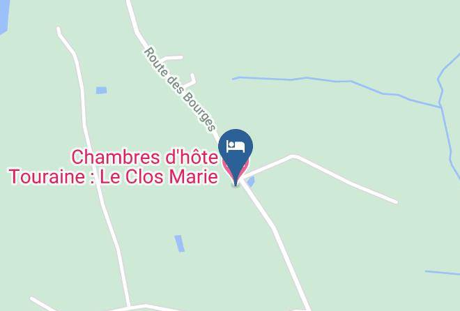 Indre Et Loire - Chambres D'hote Touraine Le Clos Marie Maps