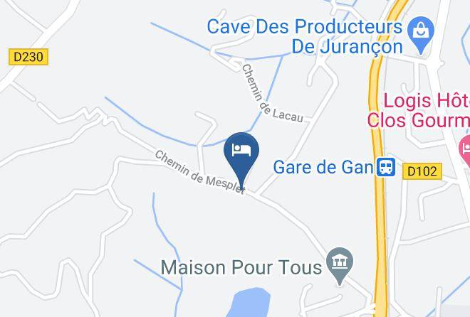 Pyrenees Atlantiques - Chambres D'hotes 64 L'horizon Maps