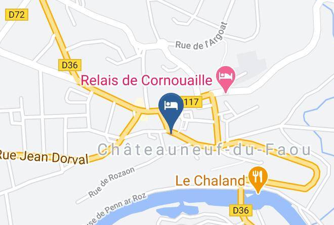 Finistere - Chambres D'hotes A L'abri Du Marin Maps