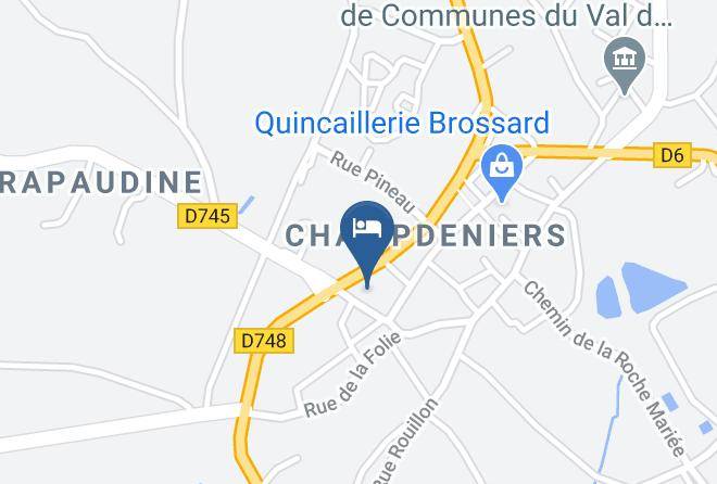 Deux Sevres - Chambres D'hotes A Paradis Maps
