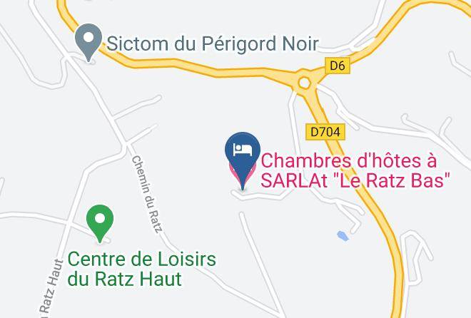 Dordogne - Chambres D'hotes A Sarlat Le Ratz Bas Maps