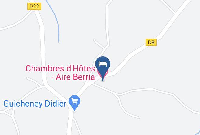 Pyrenees Atlantiques - Chambres D'hotes Aire Berria Maps