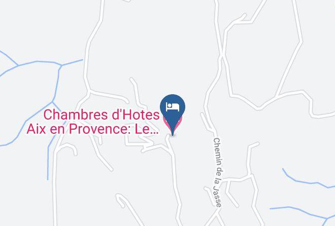 Bouches Du Rhone - Chambres D'hotes Aix En Provence Le Mas De Pie Caud Maps