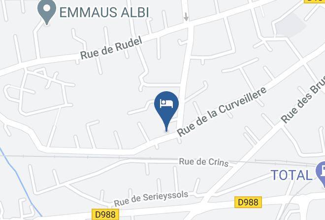 Tarn - Chambres D'hotes Albi Ville Maps