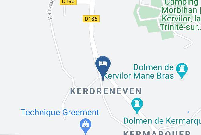 Morbihan - Chambres D'hotes Annie Lorcy Maps