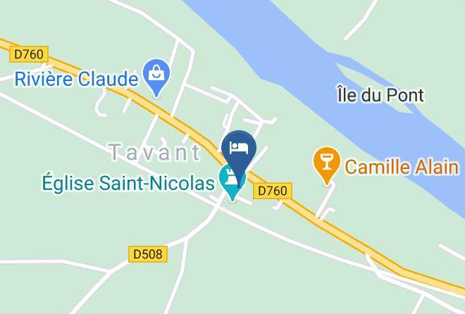 Indre Et Loire - Chambres D'hotes Au Bo Voyage Maps