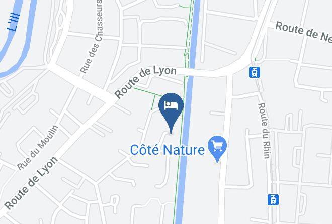Bas Rhin - Chambres D'hotes Au Canal Annick Et Bernard Reiffsteck Maps
