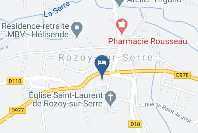 Aisne - Chambres D'hotes Au Chapitre Maps