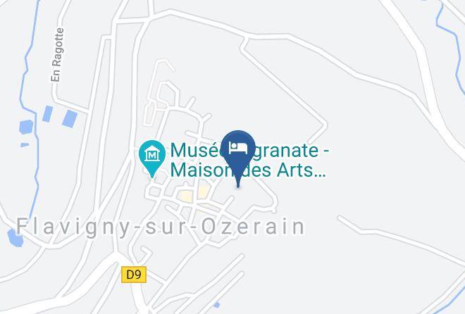 Cote D Or - Chambres D'hotes Au Couvent Des Castafours Maps