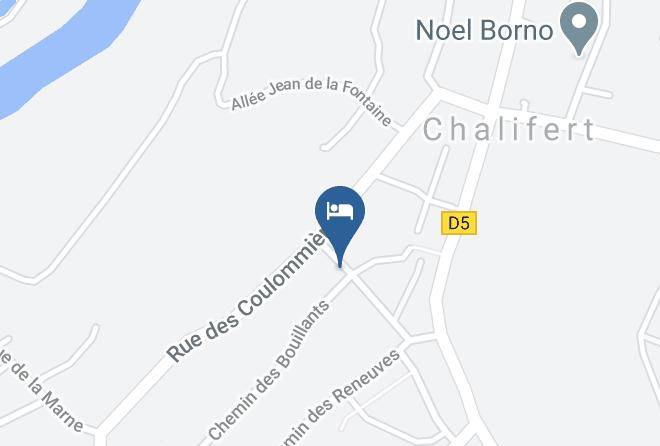 Seine Et Marne - Chambres D'hotes Au Levrier De Chessy Maps