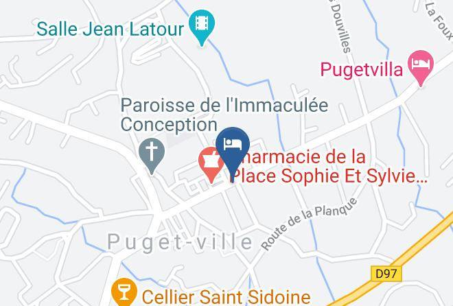 Var - Chambres D'hotes Au Paradis Des Anges Maps