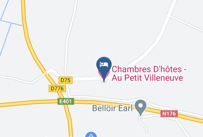 Manche - Chambres D'hotes Au Petit Villeneuve Maps
