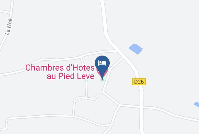 Cotes D Armor - Chambres D'hotes Au Pied Leve Maps